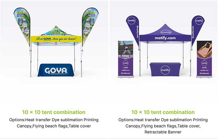 Advertising Events Folding Canopy Tent for Event 600D Oxford Trade Show Aluminum Frame Gazebo Outdoor Custom Tent