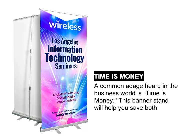 Advertising & Promotion Tradeshow Custom Roll Up Banner Display Stand Expo Portable Retractable Banner And Stands