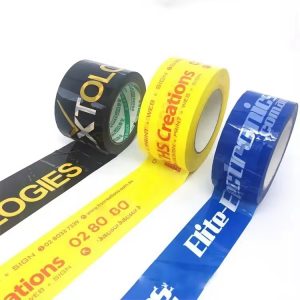 China Factory Branded Logo Printed Adhesive Tape Shipping Carton Packing Caution Tape Custom Tape Printing