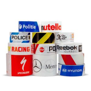 China Factory Branded PE Flagging Tape With Company Logo PVC Caution Barricade Tape Custom Printed Tape