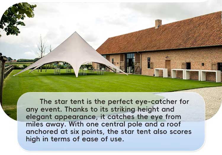 China Factory Display Event Tents Pop Up Canopy Tents Waterproof Spider Tents Custom Single Pole Start Tent