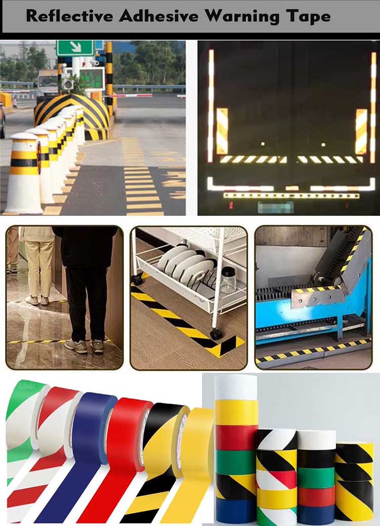 China Factory Outdoor Indoor Events PVC PE Film Flagging Barrier Tape Advertising Custom Logo Printed Barricade Tape