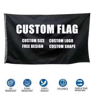 China Factory Racing Outdoor Advertising Flags Flying Fabric Banners For Business Sports Events Custom Made Flags