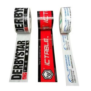 China Factory Waterproof Branded Printed BOPP Wrapping Adhesive Tape With Logo Carton Sealing Custom Packing Tape