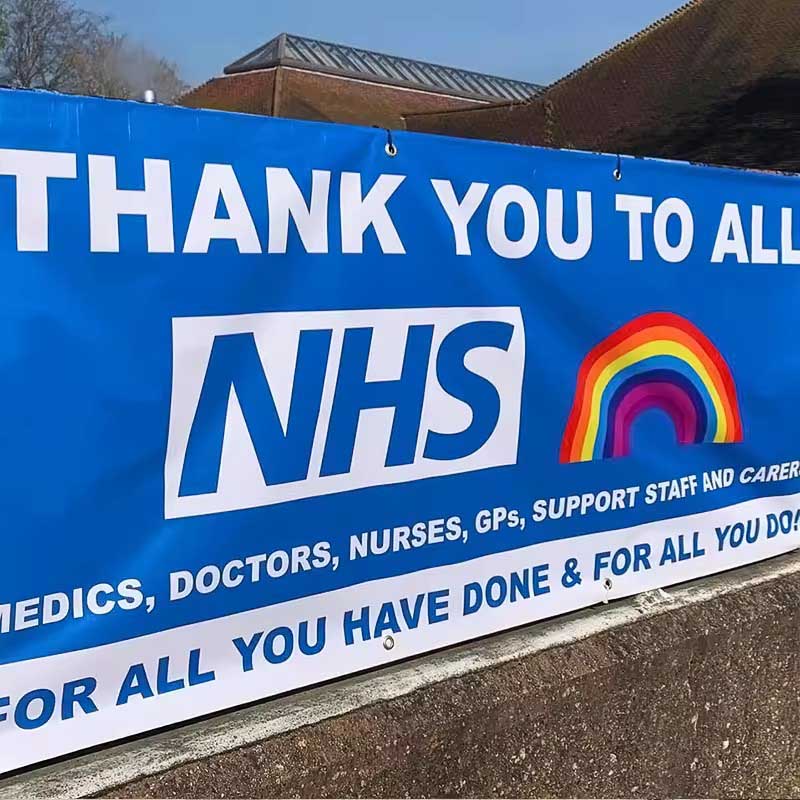 China Factory Waterproof Outdoor Sign Weather Resistant Custom PVC Flex Banner Full Color UV-Resistant Vinyl Banner