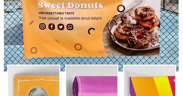 China Factory Waterproof Outdoor Sign Weather Resistant Custom PVC Flex Banner Full Color UV-Resistant Vinyl Banner