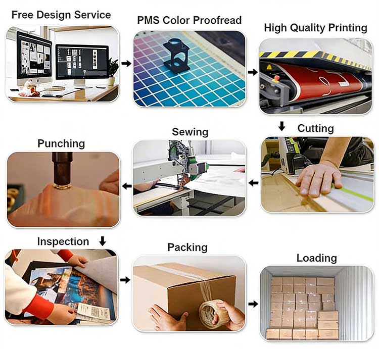 Sport Event Polyester Mesh Banner Outdoor Hanging Barricade Covers Custom Print Fence Cover Fabric Mesh Banner