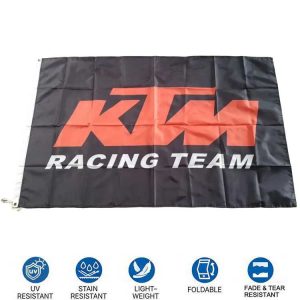 90x150cm KTM Racing Team Banner Custom Motorbike Sports Event Outdoor Flag Banners 3x5ft Company Flags