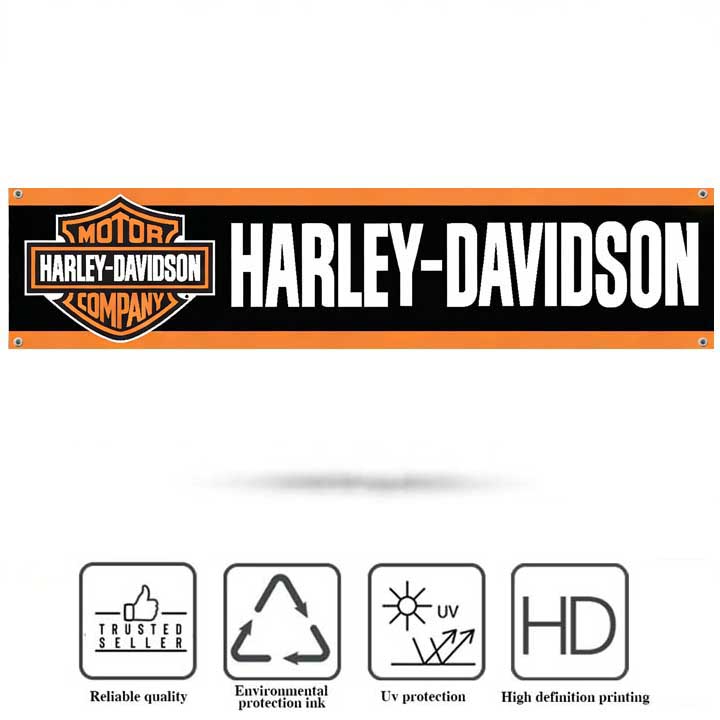 Promotional Motorcycle Racing Outdoor Signs Display Advertising Flex Banners Custom Event PVC Banner Printing