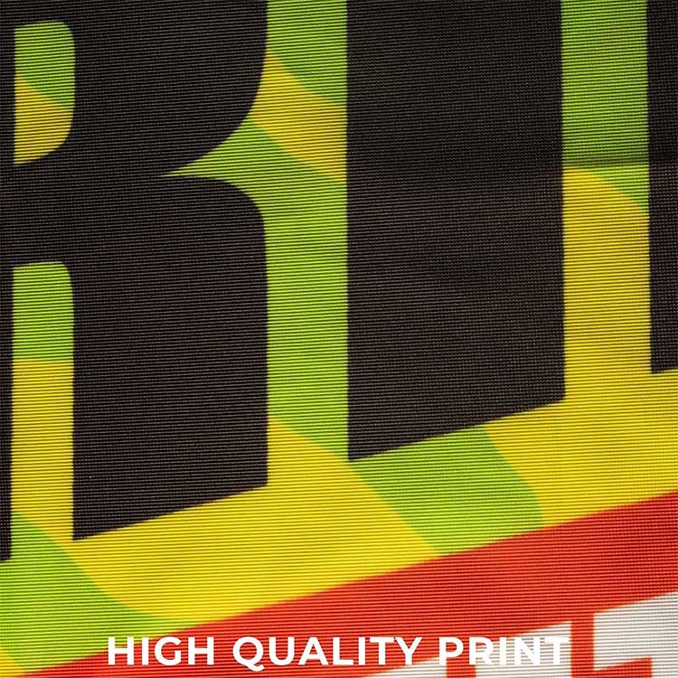 Street Racing Sport Event Outdoor Sign Polyester Fabric Garage Banner Custom Made Advertising Logo Marketing Flags