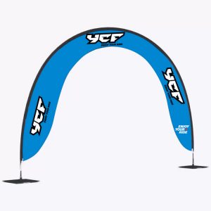 Custom Arch Flag Arch Banners–Durable Outdoor Archway Flag for Sports Racing, Grand Openings, Events & Promotion